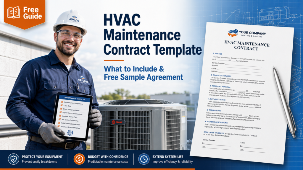HVAC Maintenance Contract Template